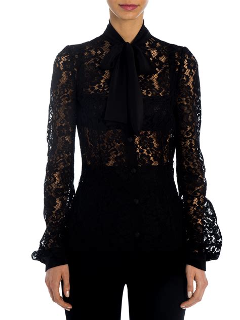 dolce and gabbana black top.